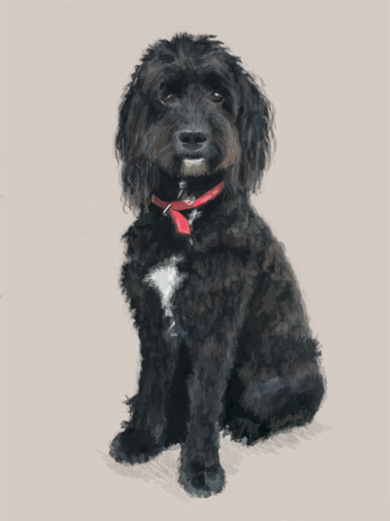 Personalised digital artwork commissions in London. Process step 1, Initial Commitment & Deposit