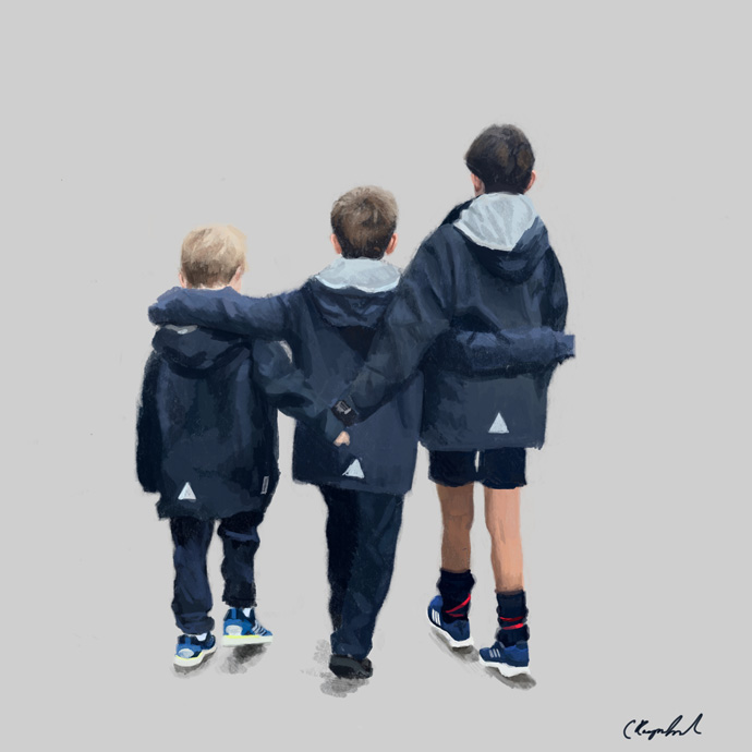 Archie, Charlie, Josh